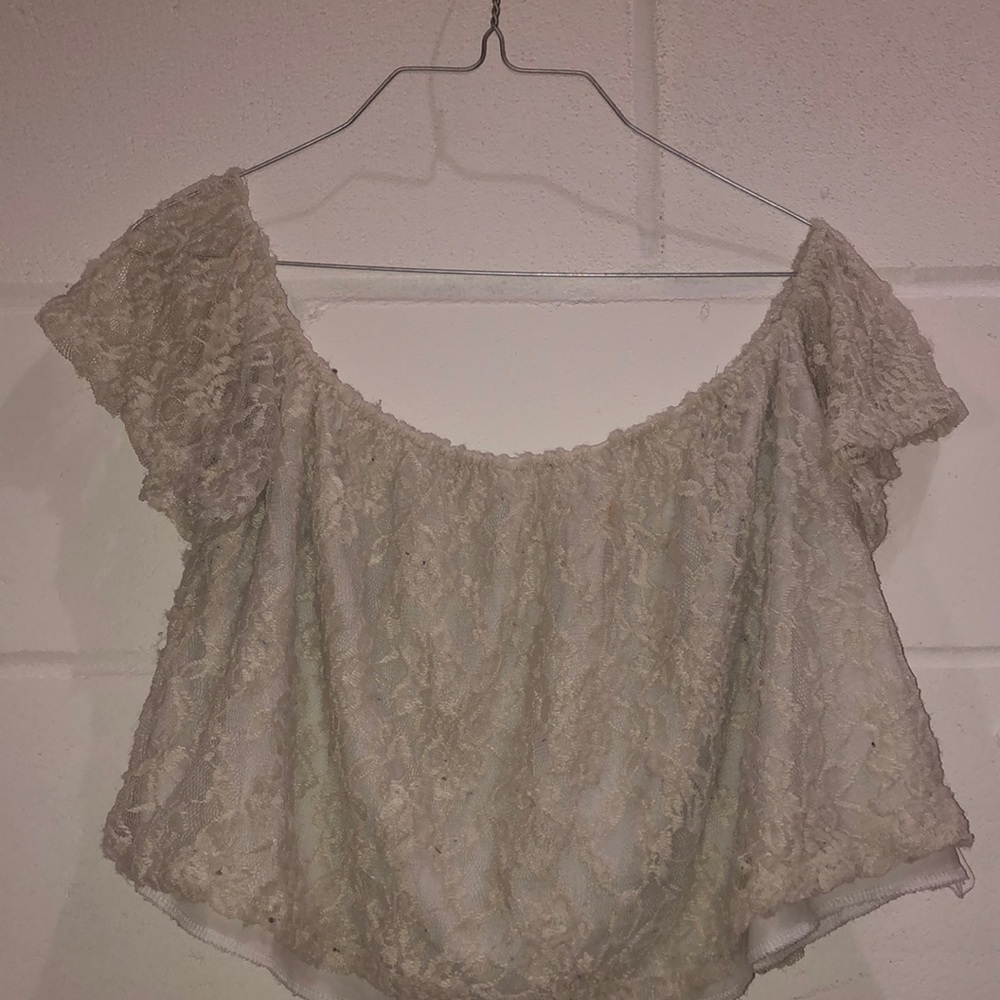 💫LA Hearts Off The Shoulder Shirt💫